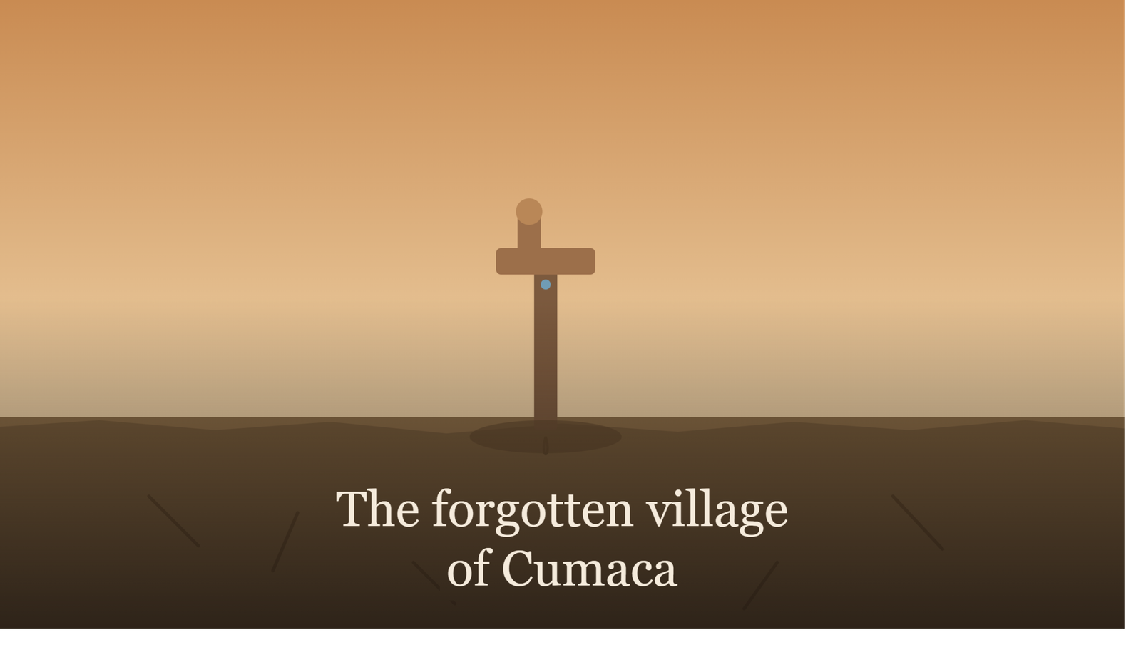 Forgotten village of Cumaca